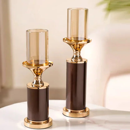 American Style Candlestick Holder Luxury Design Hurricanes Candle Holder for Decorative Purpose Home Hotels Restaurant