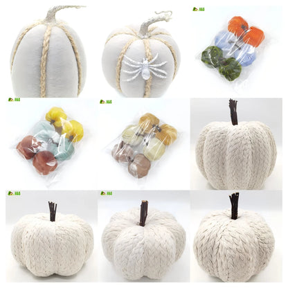 Party Supplies Decorative Pumpkin Handcrafted for Christmas Decoration