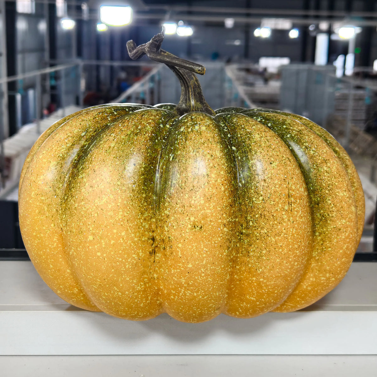 Autumn Harvest Festival Realistic Big Pumpkin Halloween Garden Decoration Display Window Porch Ornament Foam Pumpkin