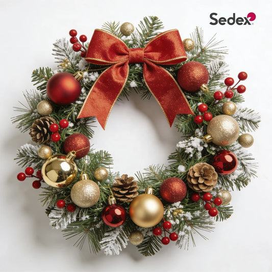 Wholesale Customized Christmas Garland Unique Christmas Wreath Decorations