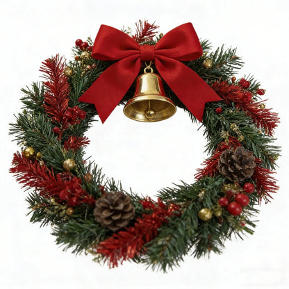 Wholesale Customized Christmas Garland Unique Christmas Wreath Decorations