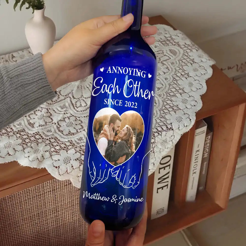 Custom Photo You & Me We Got This - Personalized Bottle Light
