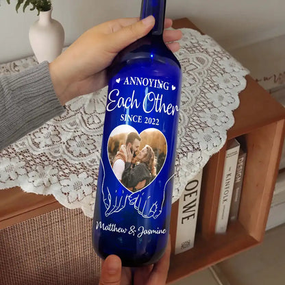 Custom Photo You & Me We Got This - Personalized Bottle Light